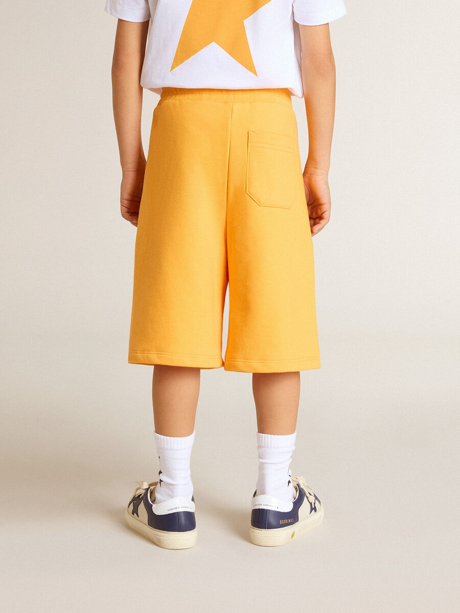 senfgelbe shorts für jungen