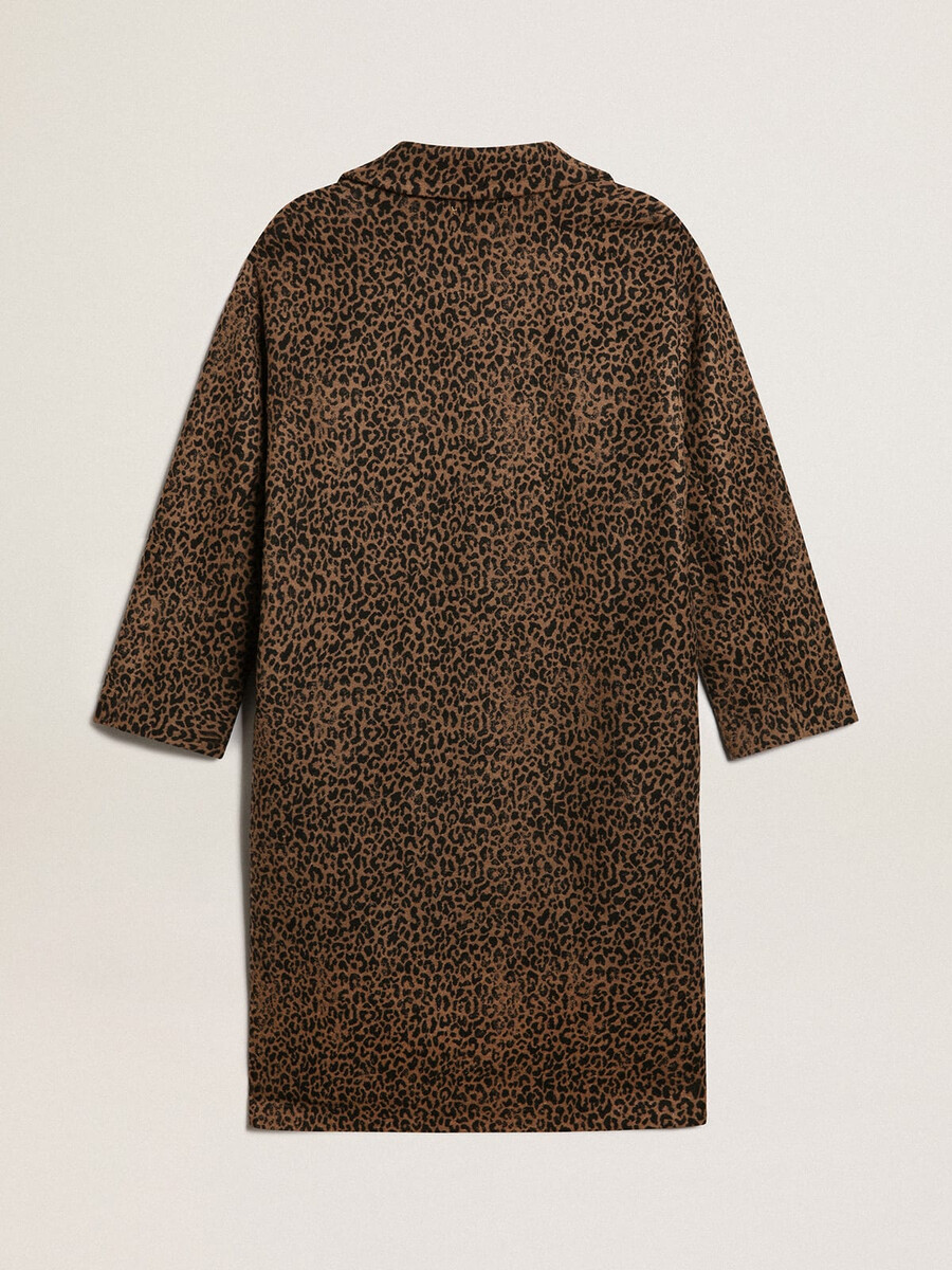 damen-wollkokonmantel golden goose